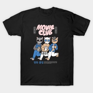 movie cat club T-Shirt